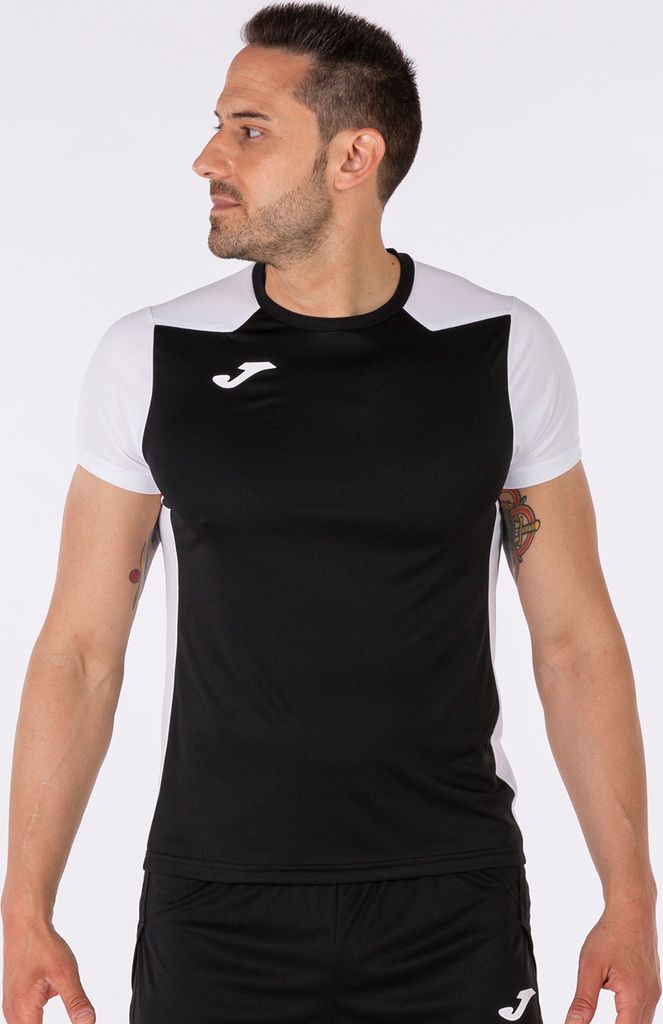 Joma Record Ii Shirt Women, Schwarz-Weiss, S