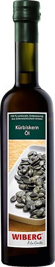 Wiberg Premium Kürbiskernöl kaltgepresst 500 ml Produktbild 