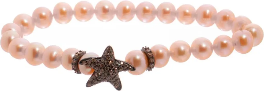 Bracelet chaîne Lancaster jlabrstar4pe orné d'étoiles argentées et chic