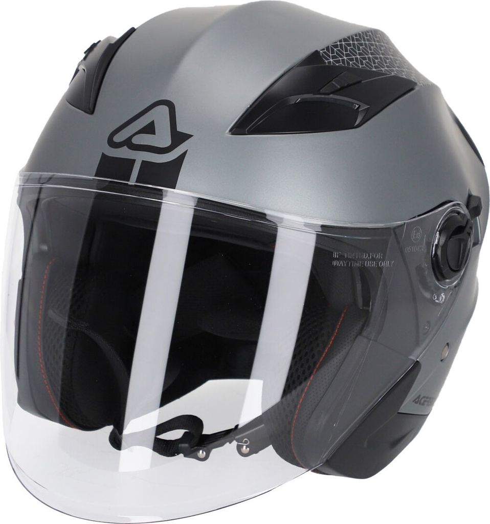 Jet Helm ACERBIS Firstway 2.0 22.06 Matt Gray größe XS
