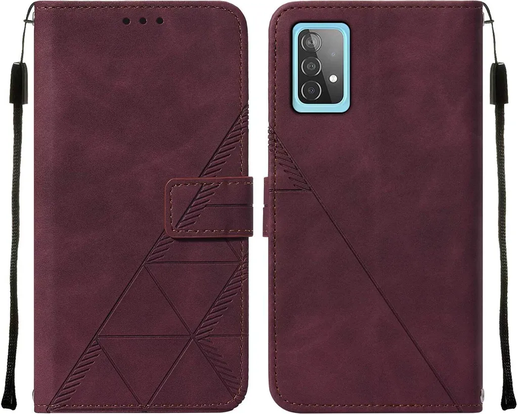 Custodia Samsung Galaxy A52 / A52s 5G Rosso Goffrato | Vera Qualità - 1