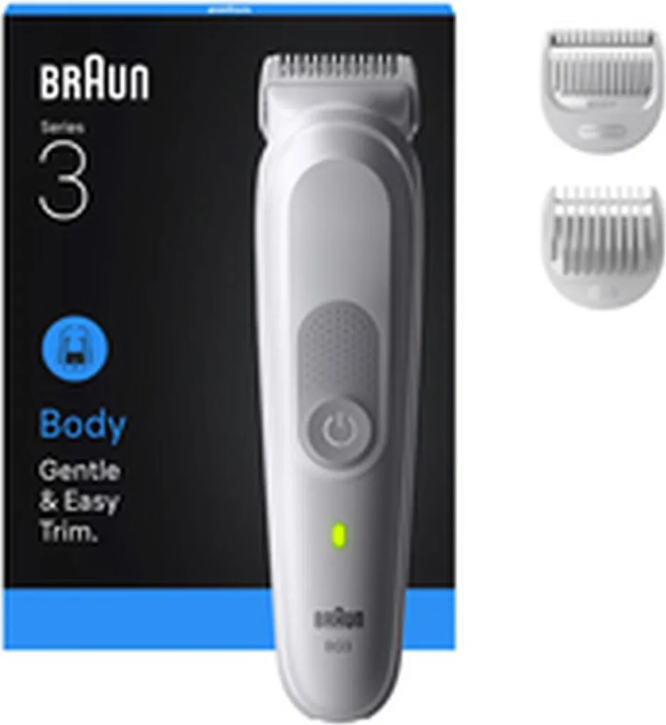 Tondeuse corps Braun BG3530 contre les coupures et irritations de peau