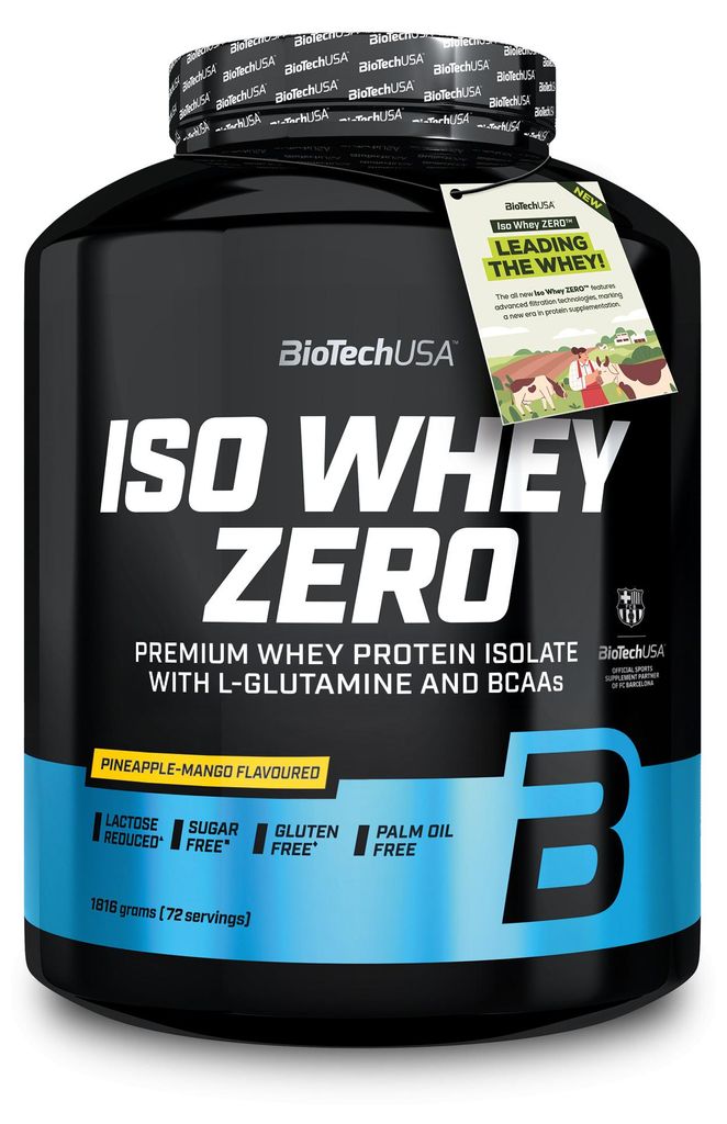 BioTech USA Iso-Molke 1816 g laktosereduziert Produktbild 