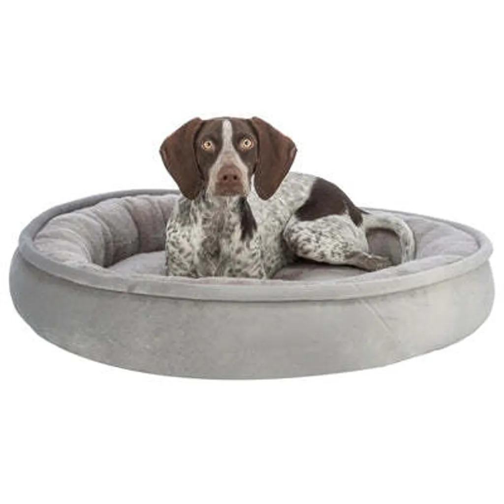 Couchage pour chien Trixie Emmi gris clair - Idéal pour petit salon