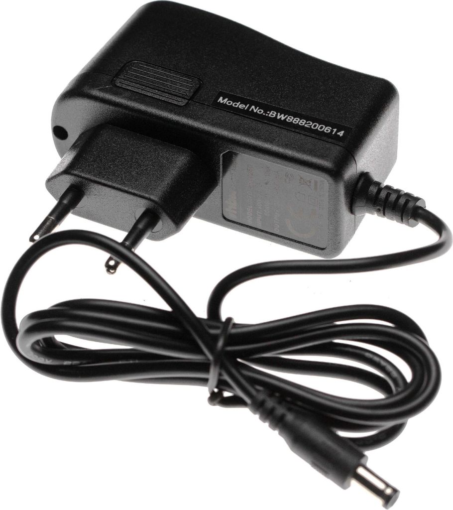 vhbw Ladegerät Ersatz für Rowenta RS-RH5277, SSC-360025EU für Handstaubsauger, Akkustaubsauger - 1,1 m