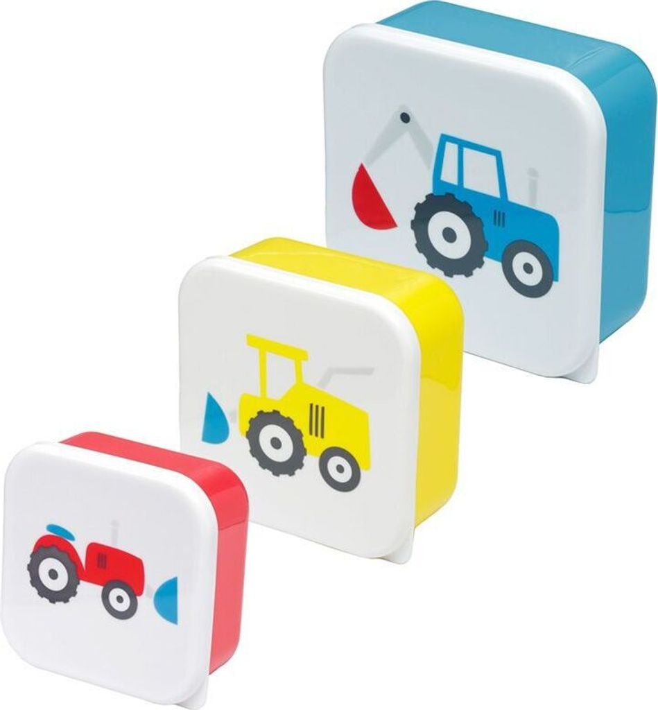 Little Tractors Lunchboxen Brotdosen 3er Set M/L/XL