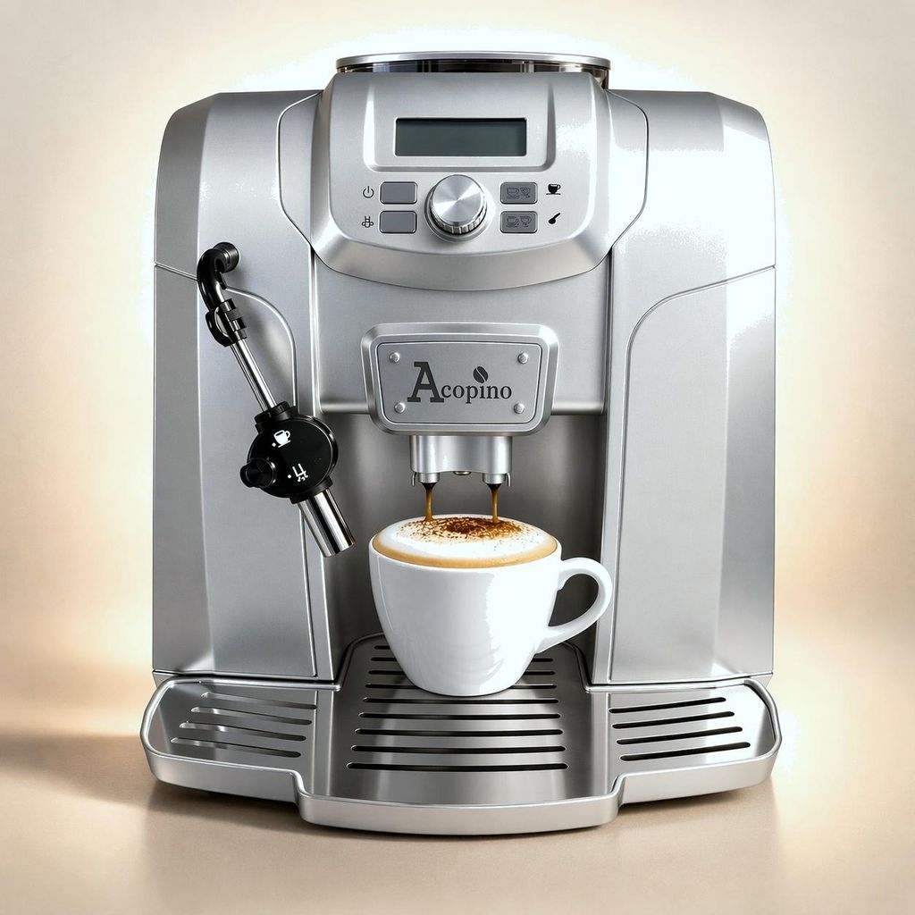 Kaffeevollautomat Ravenna Silber – Einsteiger Modell mit Produktbild 