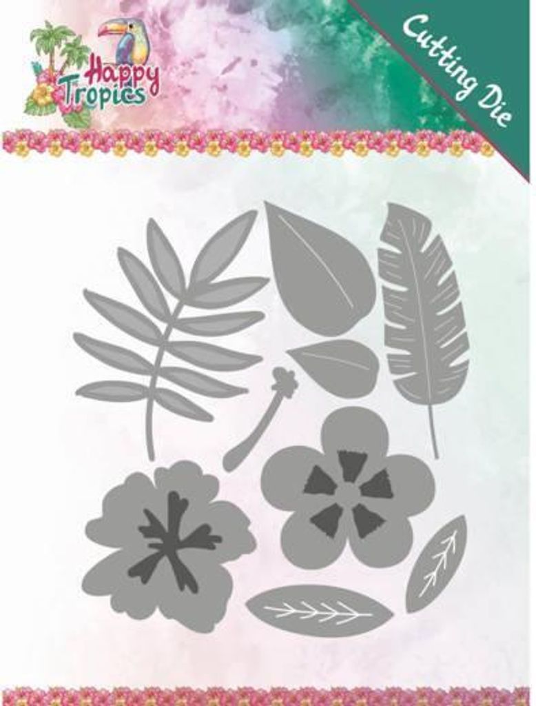 Stanzschablone - Yvonne Creations - Happy Tropics - Produktbild 