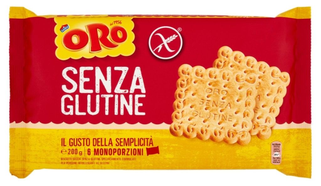 Biscotti Senza Glutine Oro Saiwa 198g Immagine del prodotto 