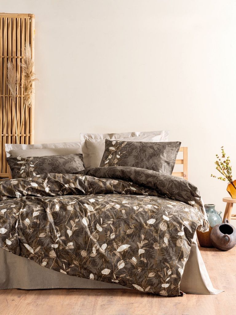 L'Essentiel Linge de Maison, Foresta - Beige, Ranforce Produktbild 