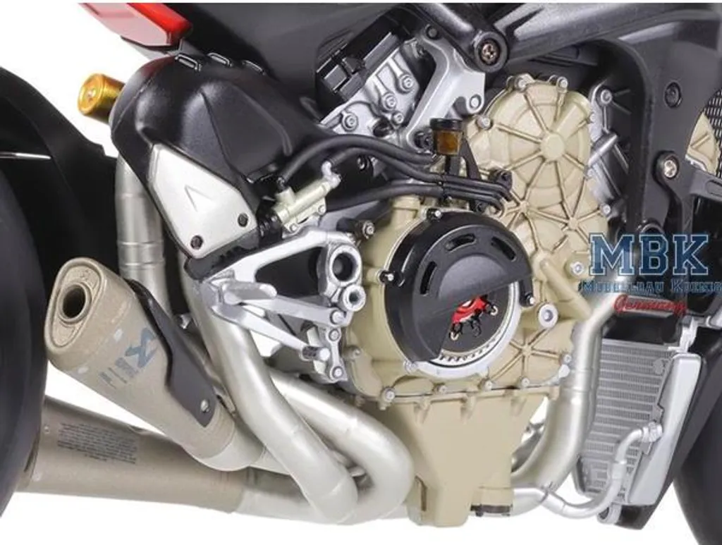 Ducati Superleggera V4 1:12 Rouge : Réplique Haute Précision et Kit Racing - 7