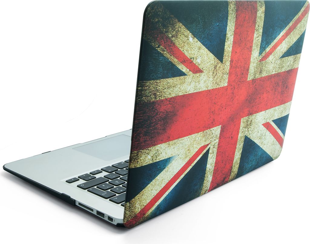 Energmix MacBook Air13.3'' Schale "Union Jack" (UK Flagge) Schutzhülle Plastik Case 13 Zoll