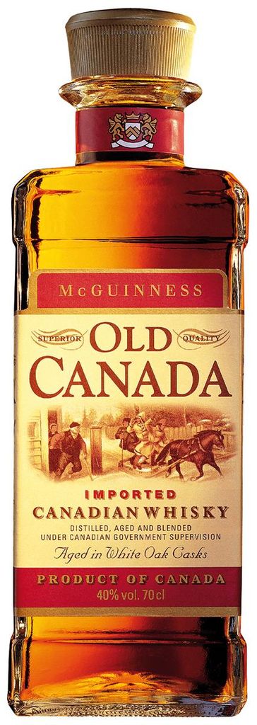 MC Guiness Old Canadian Whiskey 40% Produktbild 