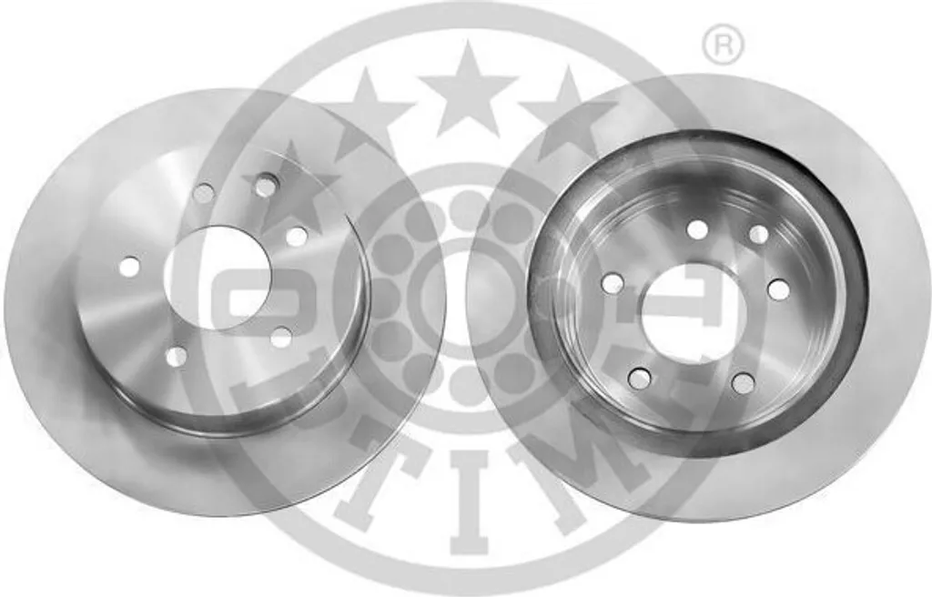 2 Disques de Frein Arrière OPTIMAL BS-8362C pour Renault Koleos et Leaf