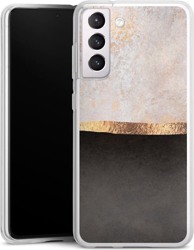 DeinDesign Handyhülle für Samsung Galaxy S21 FE 5G Silikon Hülle Case Smartphone Schutzhülle Abstrakt Black & White Trends