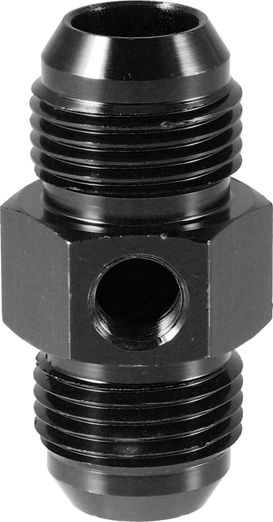 1 Stück AN10 Stecker Flackern Union Koppler Schwarz Passender Adapter mit 1/8" NPT