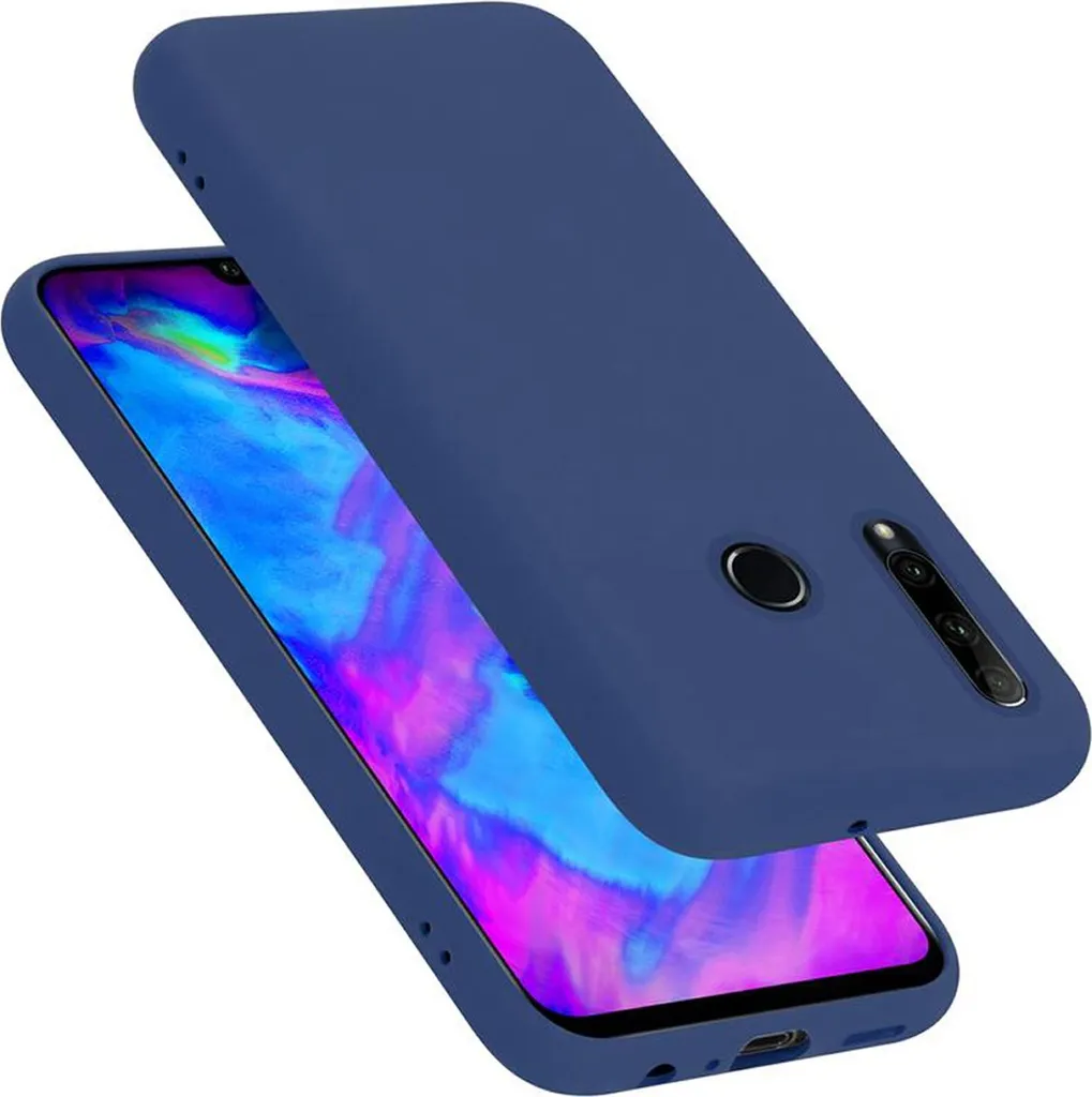 Cadorabo Cover Blu Honor 20 Lite / 10i - Custodia TPU Slim Design
