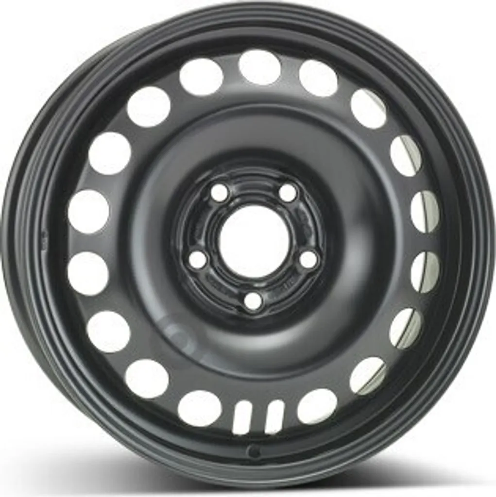 Jante en fer ALCAR ACCIAIO 9247 6.5x16 5x105 ET 39 Noir - Pour Opel, Chevrolet