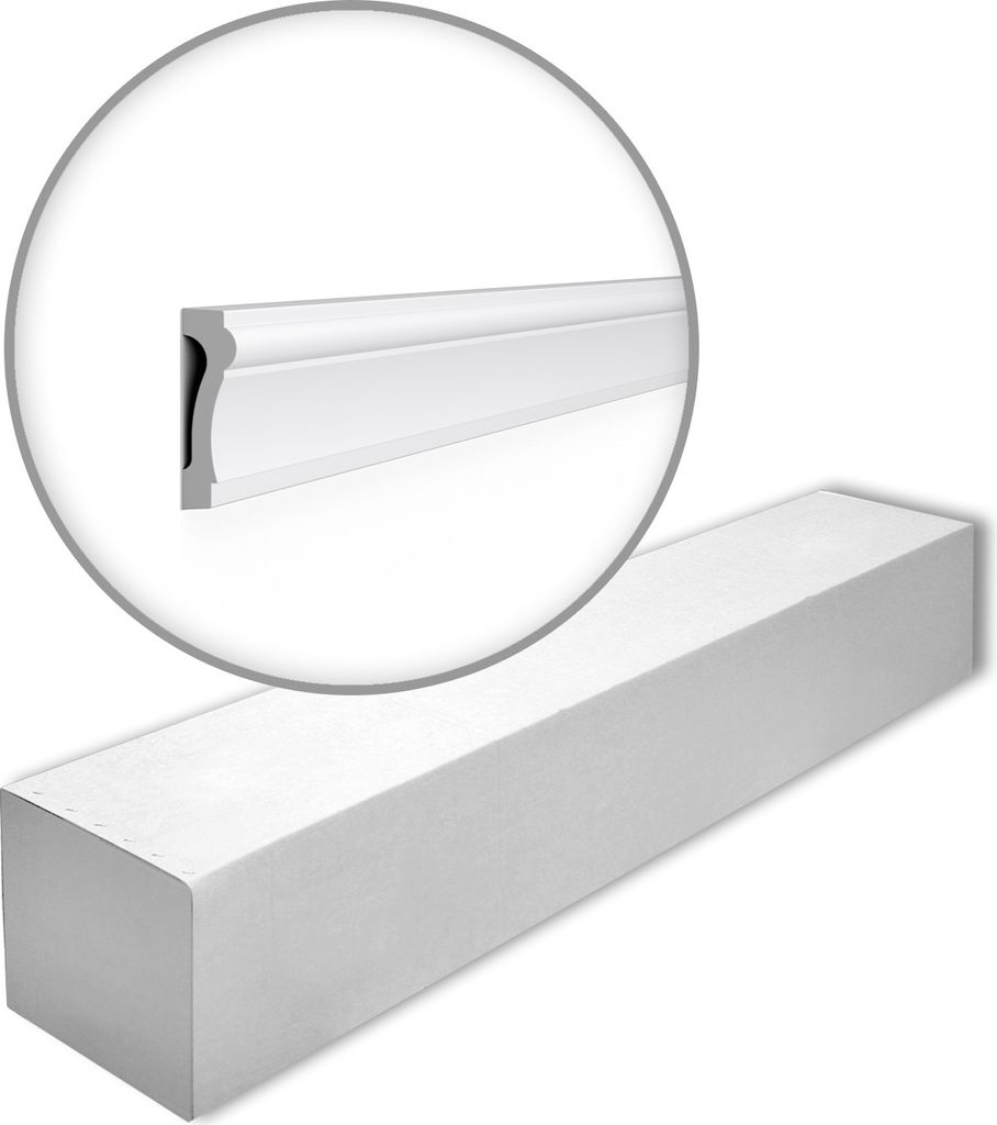 NMC WL6-box WALLSTYL Wandleisten 1 Karton SET mit 20 Türumrandungen | 40 m