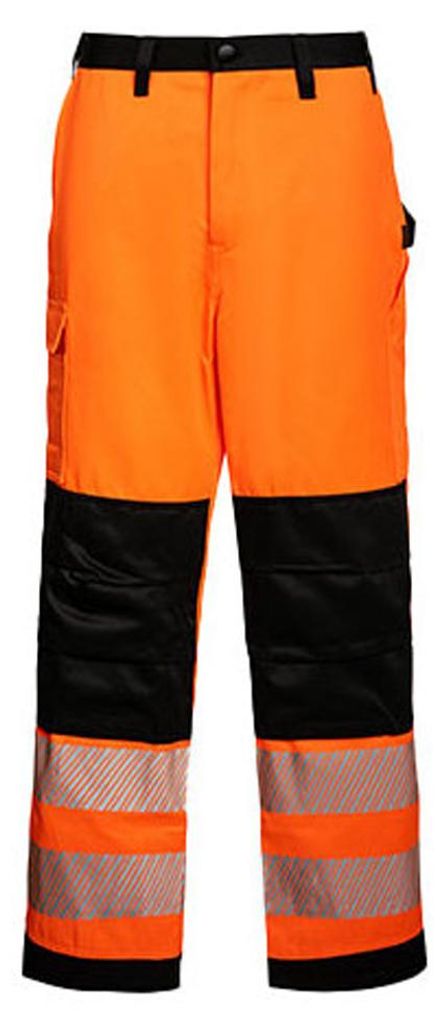 Korntex - "EOS" Arbeitshosen für Herren LT6181 (42S) (Signalorange/Schwarz)