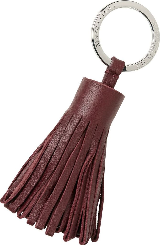 Marc O'Polo Schlüsselanhänger Elsa Key Ring Deep Ruby weinrot