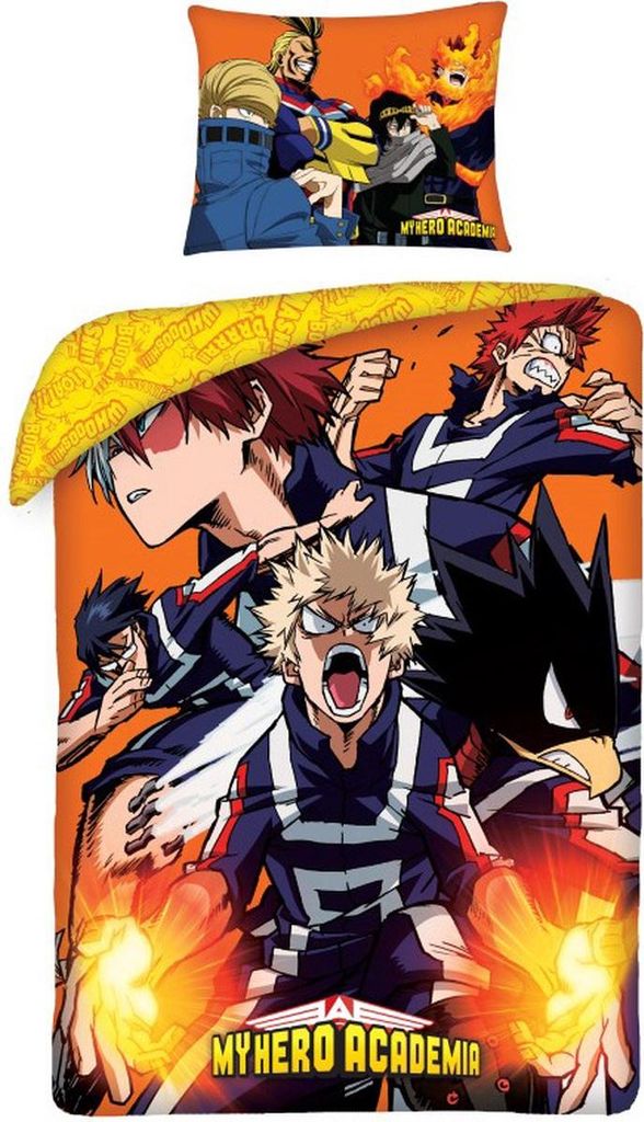 My Hero Academia Bettbezug Heroes Rising 140 x 200 cm Immagine del prodotto 