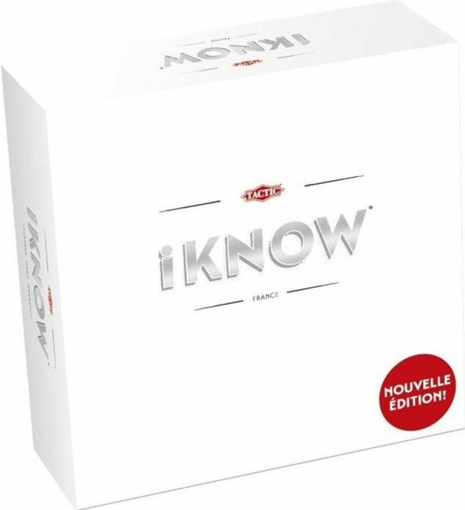Tactic iKNOW renewed board game, Brettspiel, Raten, 15 Jahr(e)