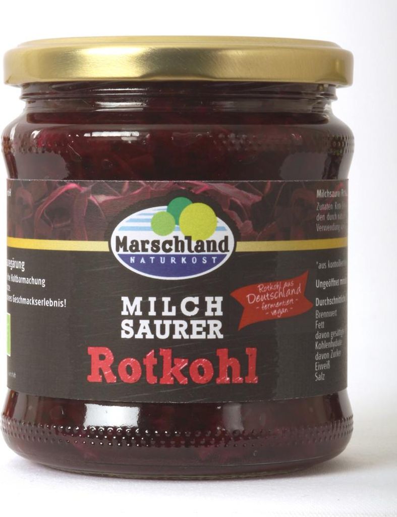 Rotkohl fermentiert 350g Produktbild 