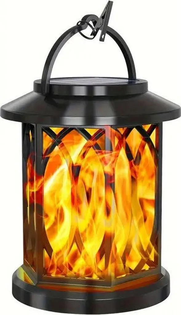 Lanterna Esterno Solare INF: Magia LED Effetto Fiamma per Giardino