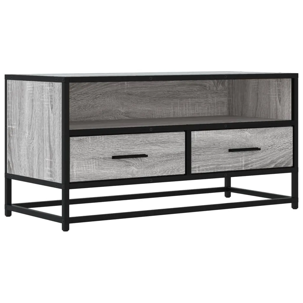 Mobile Porta TV 80cm SYFAX Legno e Metallo - Prezzo e Qualità Top