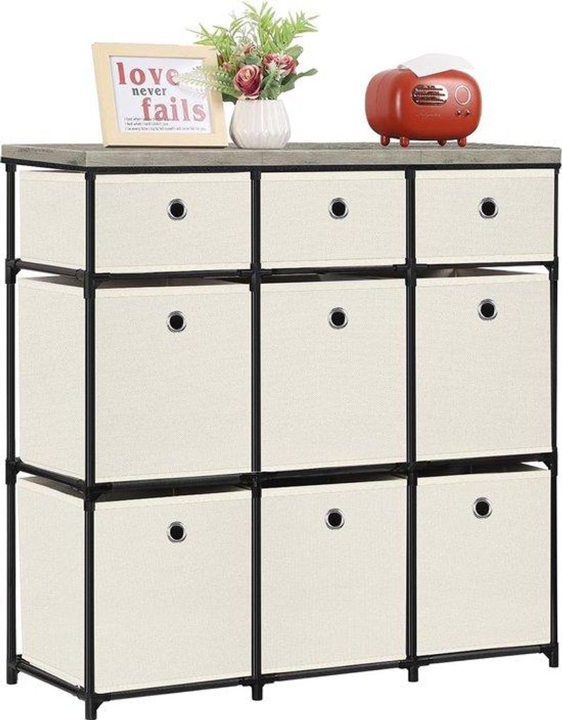 Kleiderorganizer 9 Fach Schublade Schrank Organizer Schlafzimmer