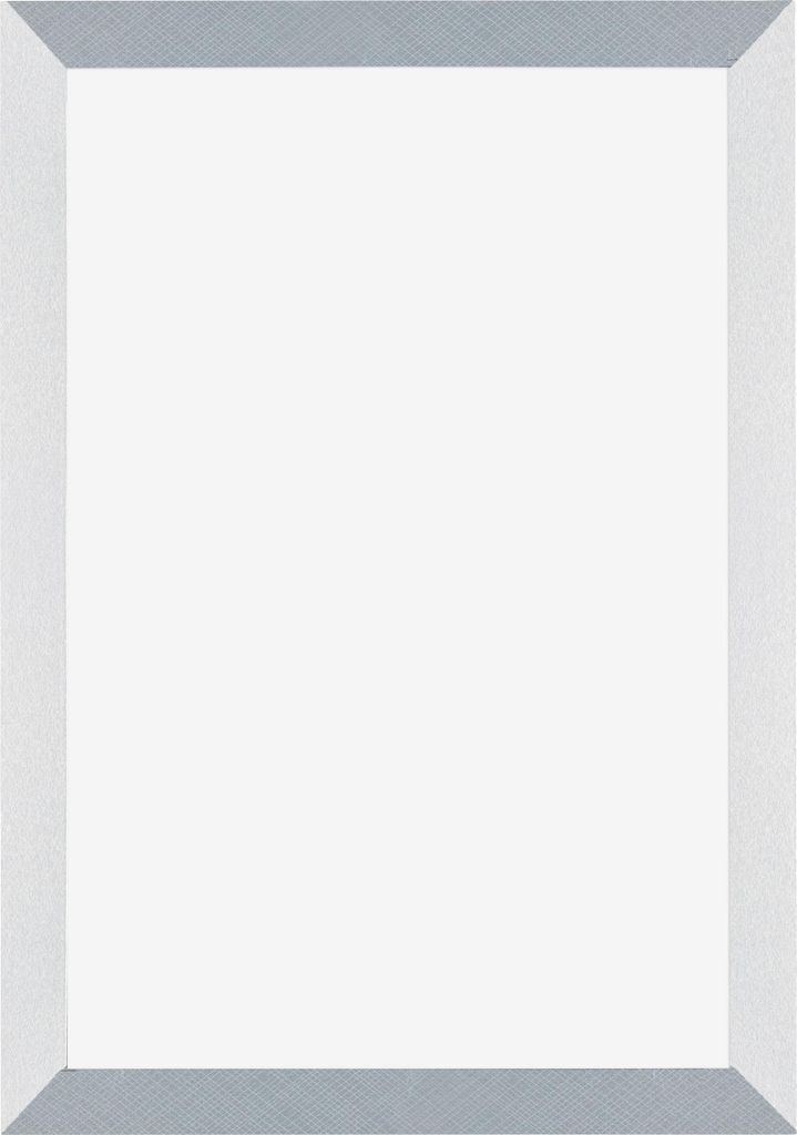 Bilderrahmen, 32x45 cm, Aluminium Gebürstet, MDF, Mura