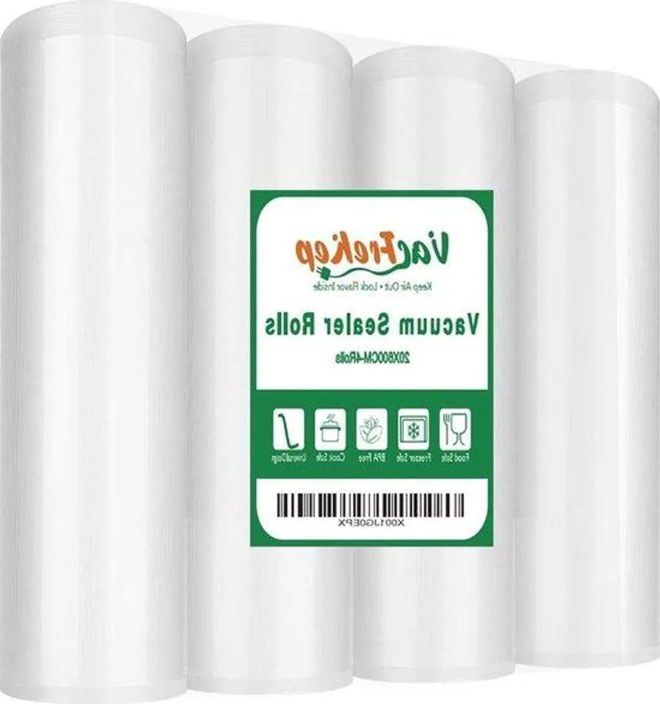 Sachets sous vide anti-perforation 28cm x 6m - Fini le gâchis - Lot 4