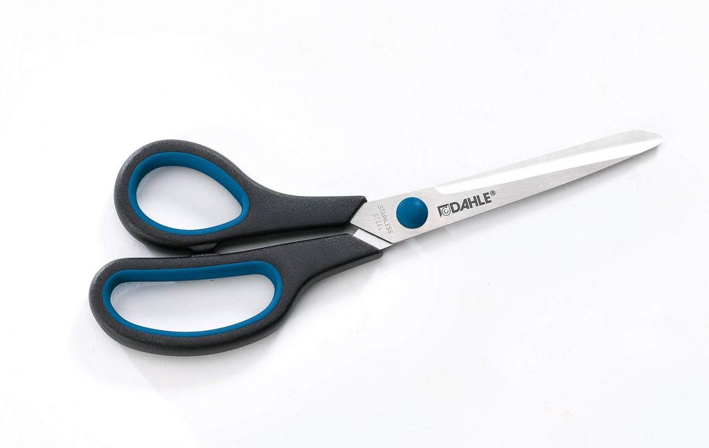 Ciseaux DAHLE Comfort Grip 21 cm, gaucher, lame en acier Image du produit 