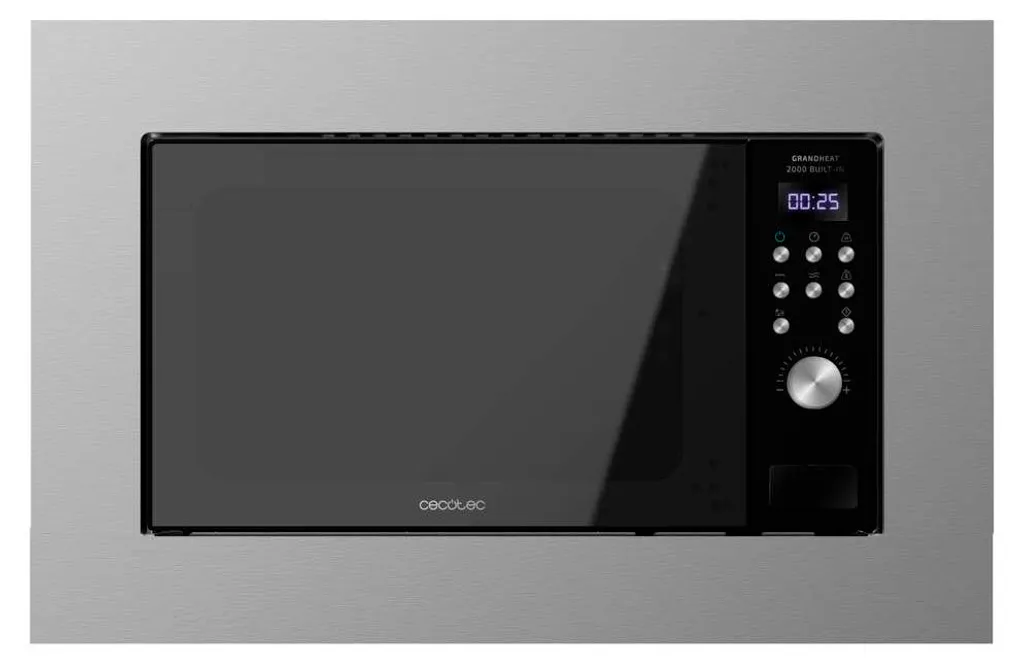 Micro-ondes encastrable 2000 Steelblack Cecotec pour gagner de la place