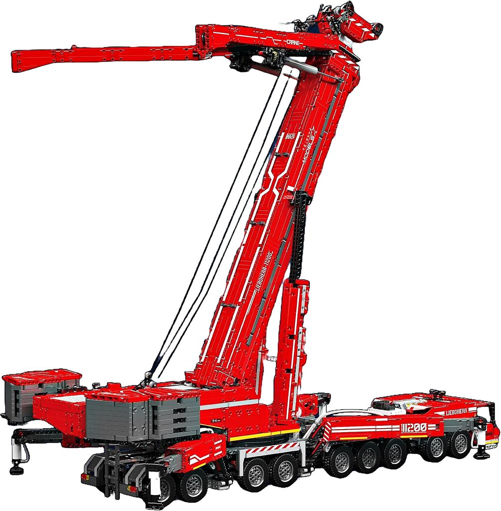 Mould King 17008 rote Version Lieboherr LTM 11200 Produktbild 4