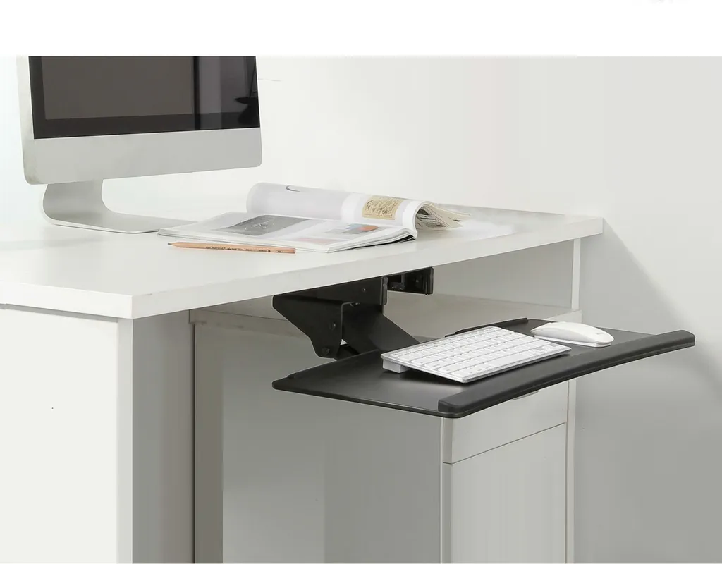 Support Clavier et Souris 67cm pour Soulager le Poignet et le Dos