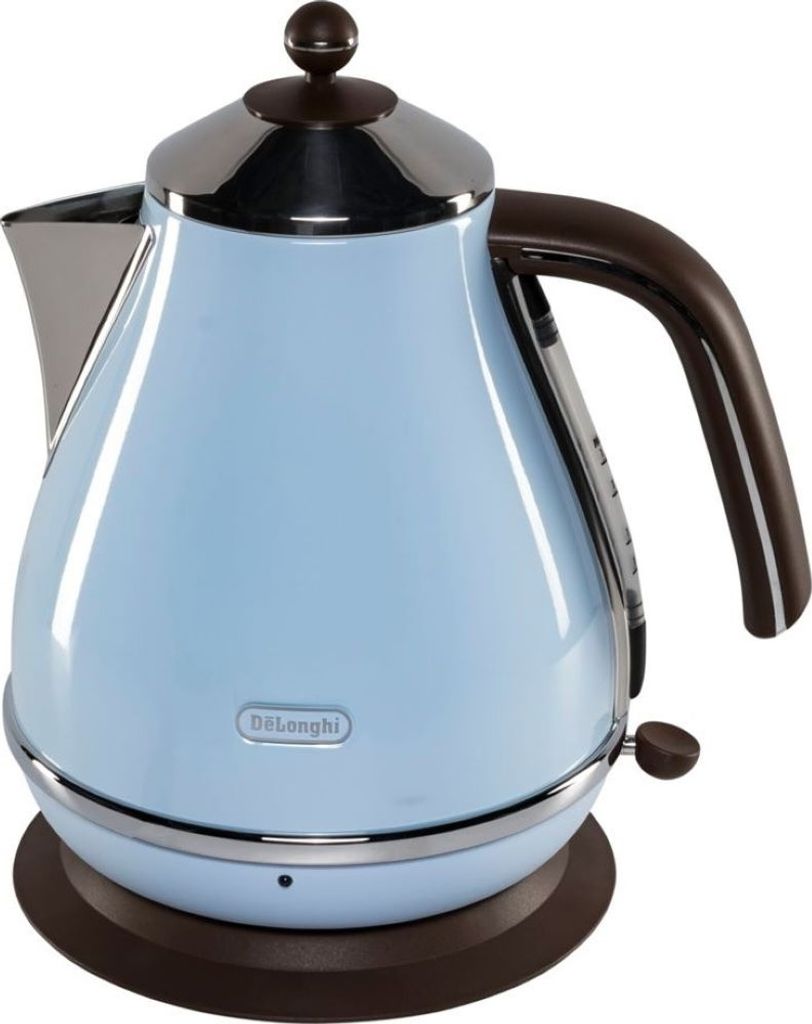 Czajnik elektryczny DeLonghi, kolor: niebieski - pojemność Zdjęcie produktu 