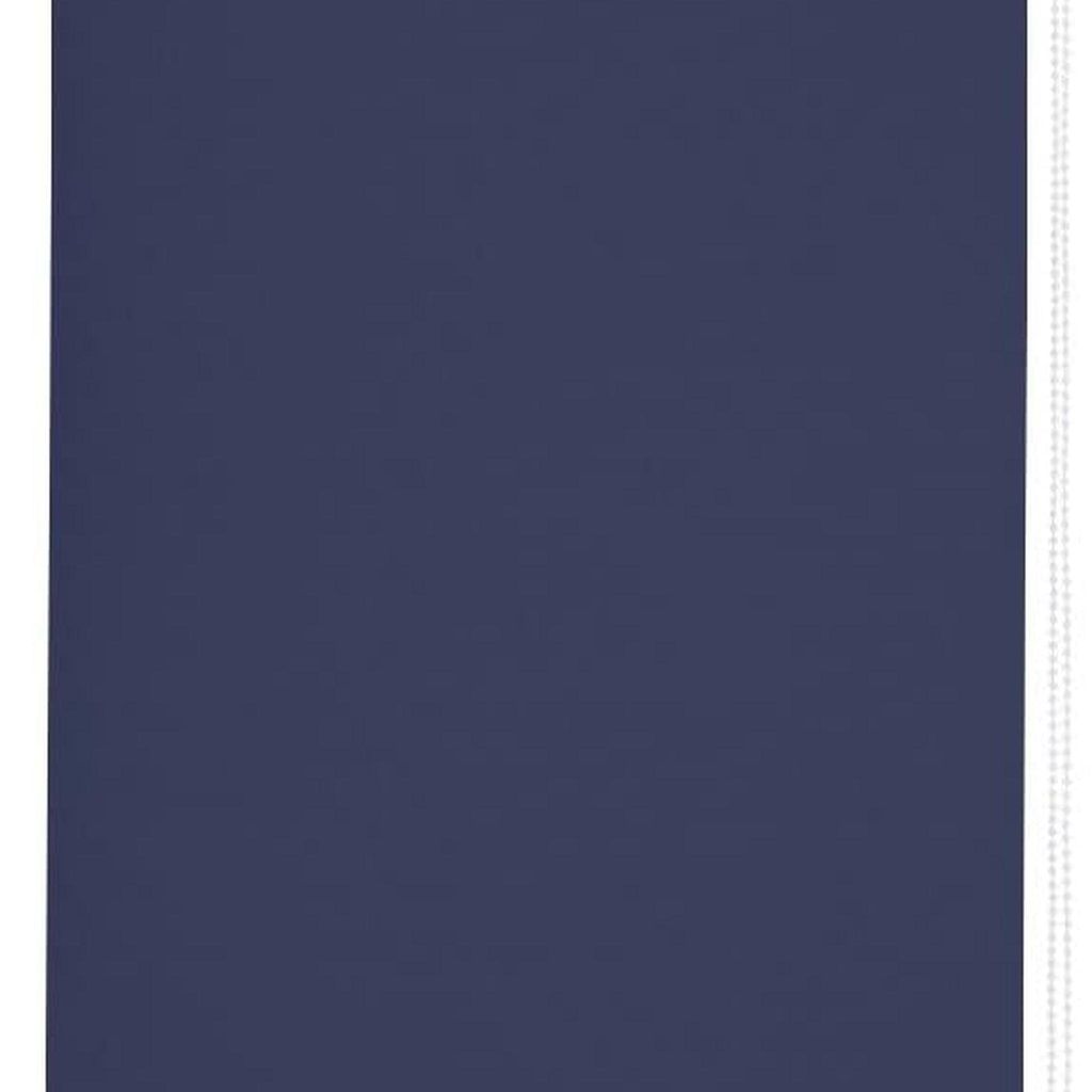 Victoria M. Klemmfix Tenebra Verdunkelungsrollo / Thermorollo, 125 x 160 cm, dunkelblau ohne Bohren mit Wärmeschutz & Sichtschutz, Kettenzug – i...