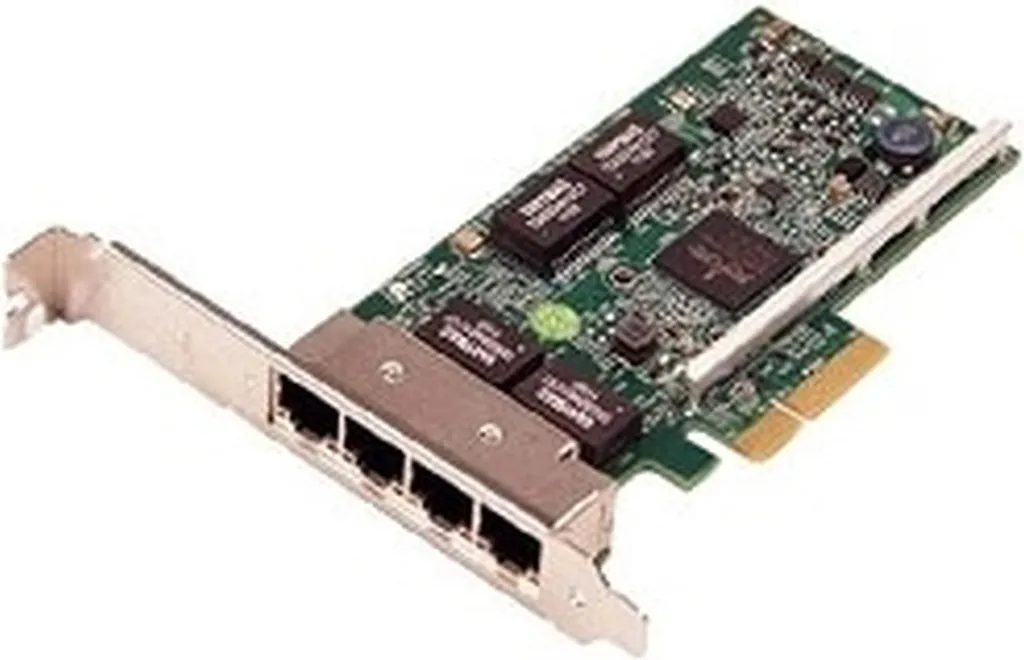 Adaptateur Réseau 4 Ports RJ45 Dell 540-BBGX Broadcom 5719 Gigabit PCI