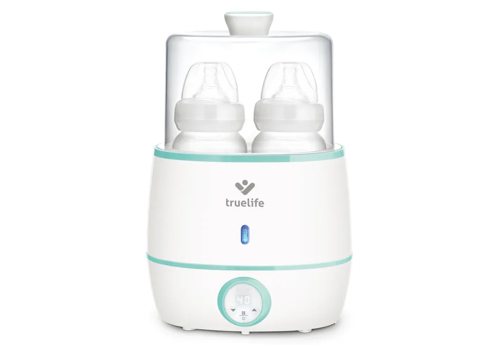 Truelife Invio BW Double Chauffe-biberon avec stérilisateur blanc 2-en-1