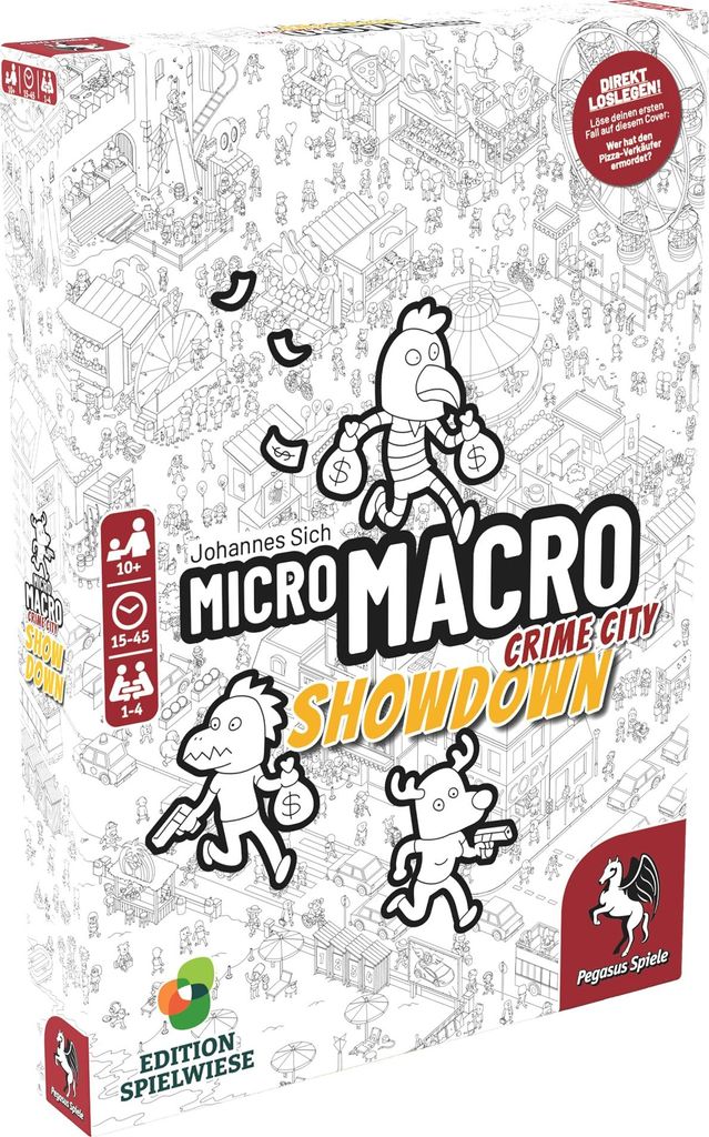 Pegasus Games MicroMacro: Crime City 4 Showdown Obrázok produktu 