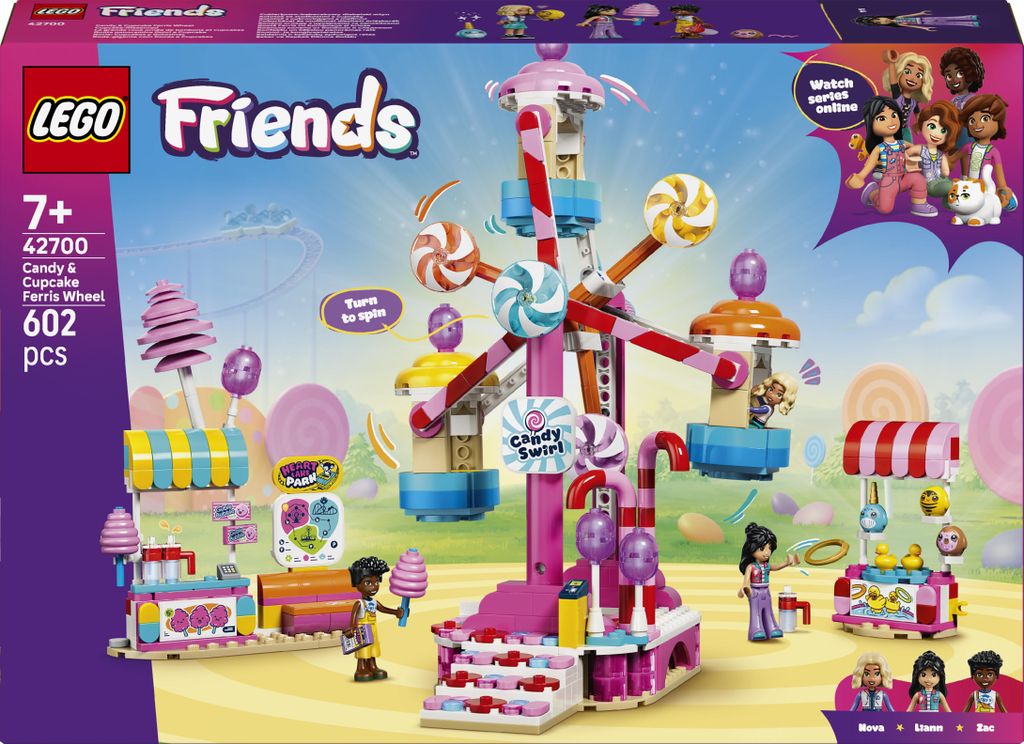 LEGO Friends Cupcake-reuzenrad - Interactief speelset met Productafbeelding 
