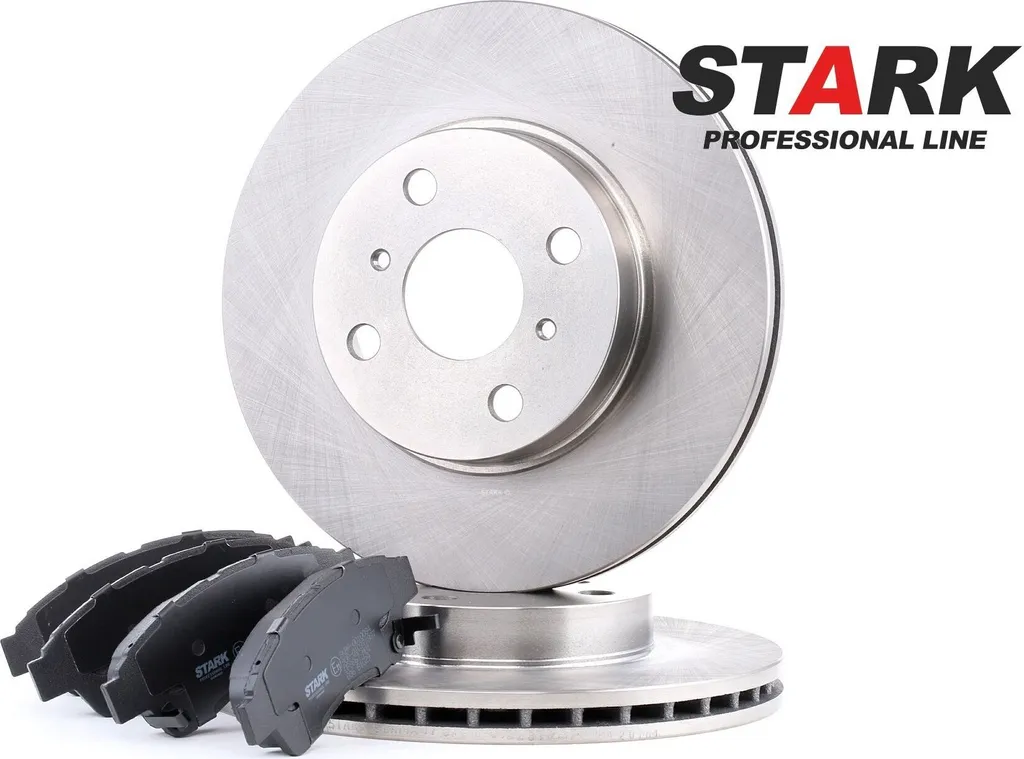 STARK SKBK-1090261 Kit Disques et Plaquettes de Frein pour Corolla E10
