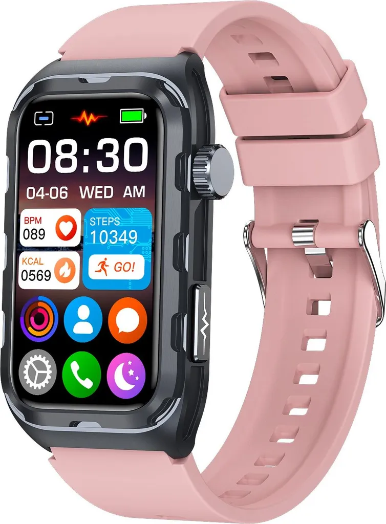 Bracelet Santé Rose : Finies les Insomnies avec le Suivi Sommeil ECG