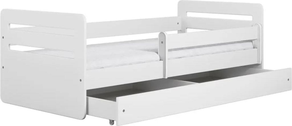 Łóżko dziecięce TOMI 180x80 białe z szufladą Zdjęcie produktu 