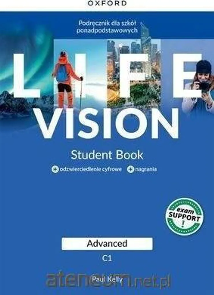 Manuel de français Vision de la vie C1 - Livre étudiant et version web