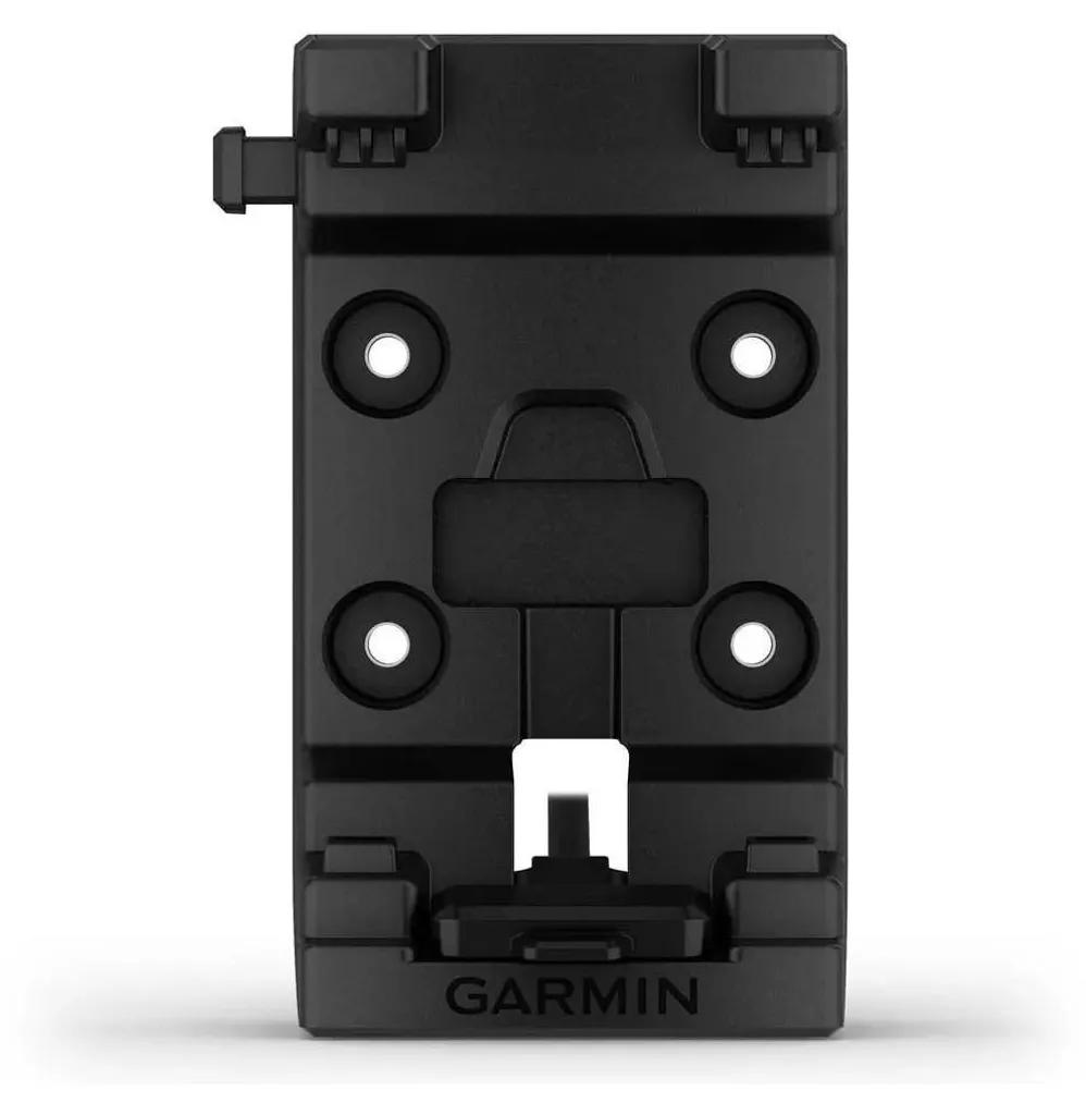 Support Moto Garmin AMPS noir pour GPS Rugged - Fixation Stable