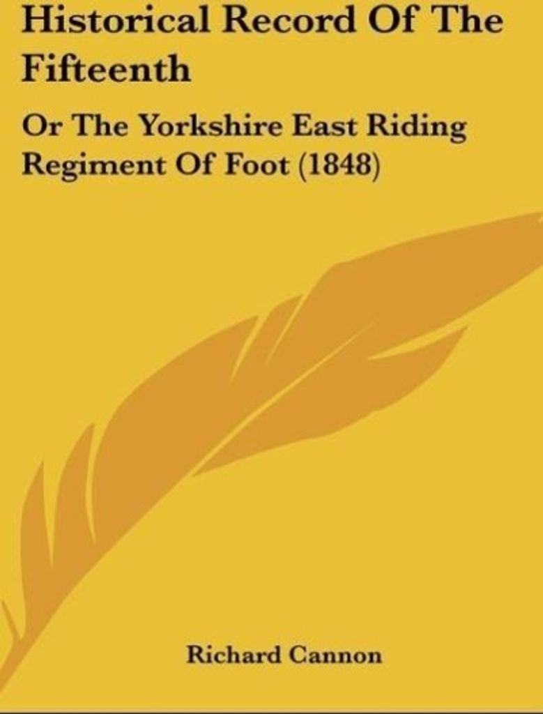 Historical Record Of The Fifteenth