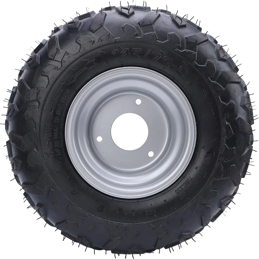 Pneu de Go Kart 145/70-6 idéal pour pistes de terre et chemins de forêt